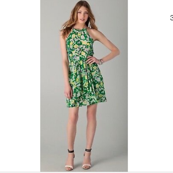 Rebecca Taylor Dresses & Skirts - Rebecca Taylor Garden Flower Green dress